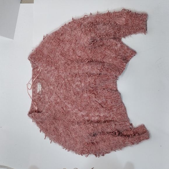 Altar'd State Fuzzy Soft Crop Top Sweater l Size Medium - Picture 3 of 5